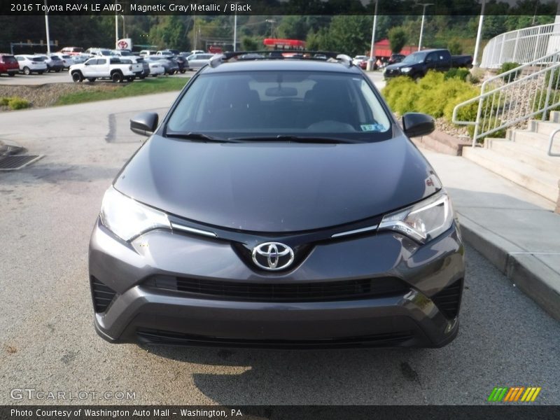 Magnetic Gray Metallic / Black 2016 Toyota RAV4 LE AWD