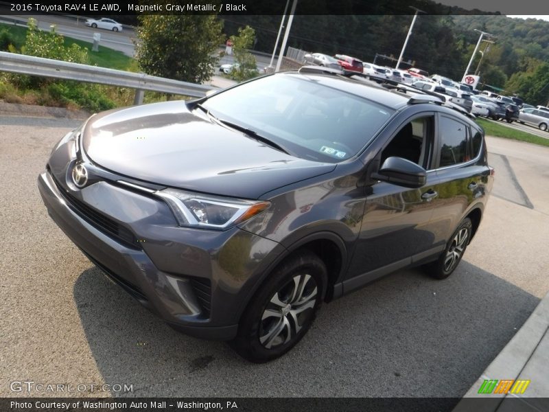 Magnetic Gray Metallic / Black 2016 Toyota RAV4 LE AWD
