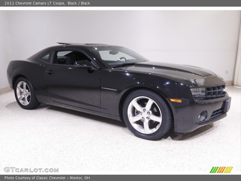 Black / Black 2011 Chevrolet Camaro LT Coupe