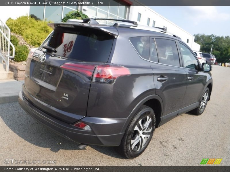 Magnetic Gray Metallic / Black 2016 Toyota RAV4 LE AWD