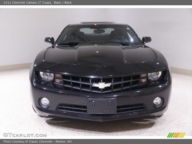 Black / Black 2011 Chevrolet Camaro LT Coupe