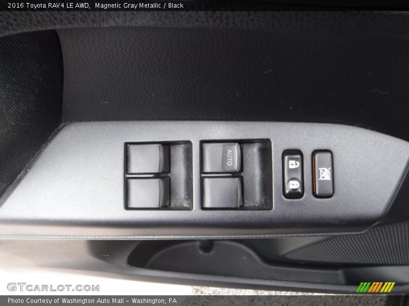 Magnetic Gray Metallic / Black 2016 Toyota RAV4 LE AWD