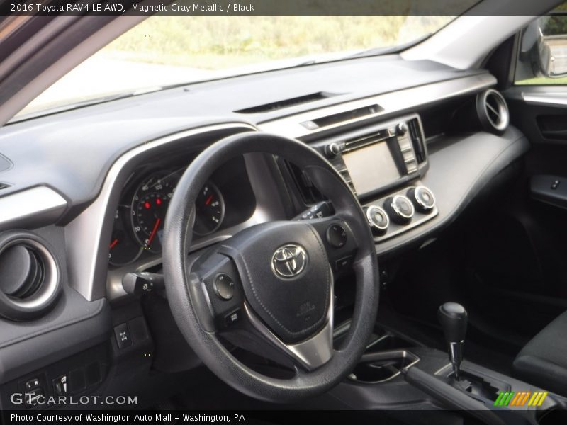 Magnetic Gray Metallic / Black 2016 Toyota RAV4 LE AWD