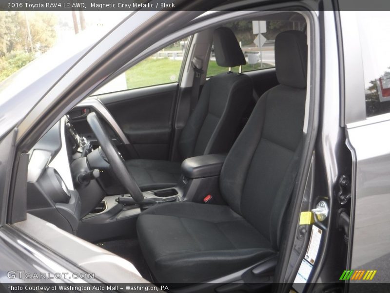 Magnetic Gray Metallic / Black 2016 Toyota RAV4 LE AWD