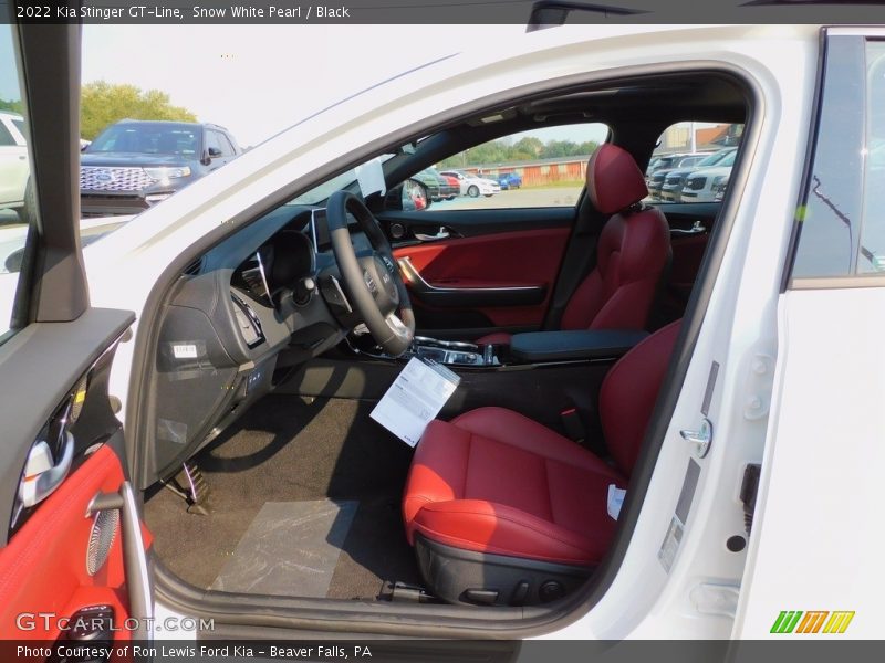 Front Seat of 2022 Stinger GT-Line