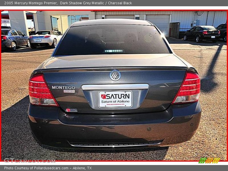 Dark Shadow Grey Metallic / Charcoal Black 2005 Mercury Montego Premier