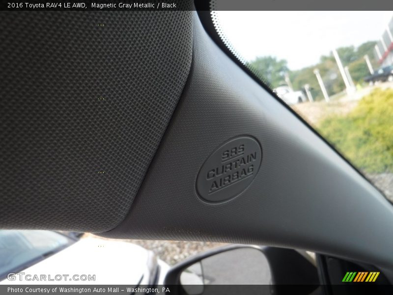 Magnetic Gray Metallic / Black 2016 Toyota RAV4 LE AWD
