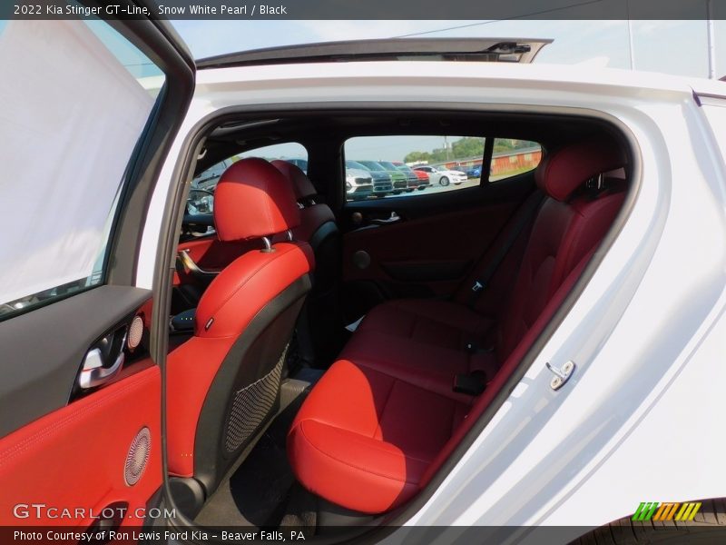 Rear Seat of 2022 Stinger GT-Line