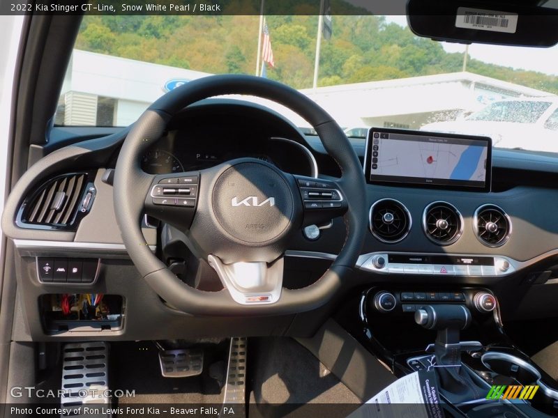 Dashboard of 2022 Stinger GT-Line