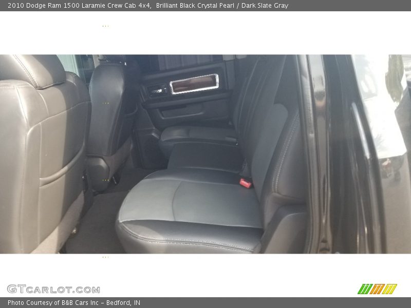 Brilliant Black Crystal Pearl / Dark Slate Gray 2010 Dodge Ram 1500 Laramie Crew Cab 4x4