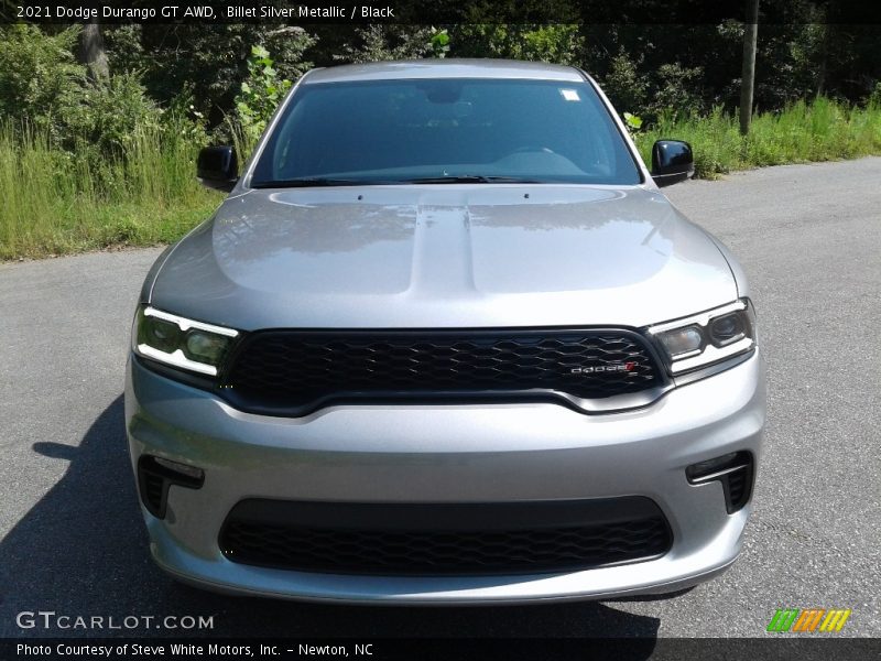 Billet Silver Metallic / Black 2021 Dodge Durango GT AWD