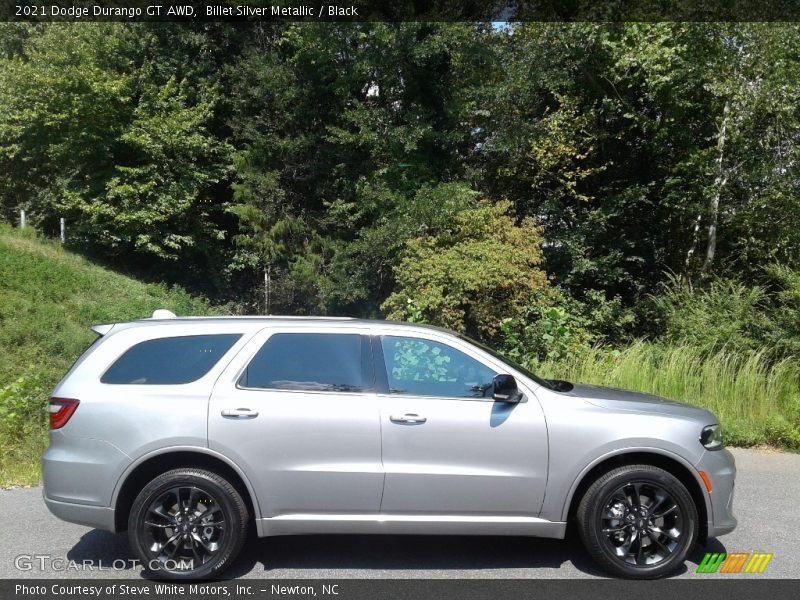 Billet Silver Metallic / Black 2021 Dodge Durango GT AWD