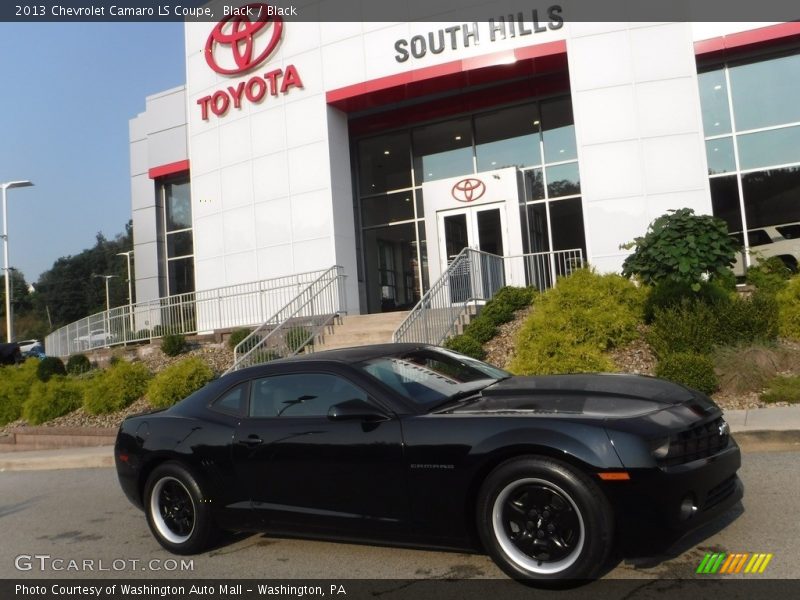 Black / Black 2013 Chevrolet Camaro LS Coupe