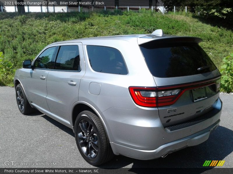 Billet Silver Metallic / Black 2021 Dodge Durango GT AWD