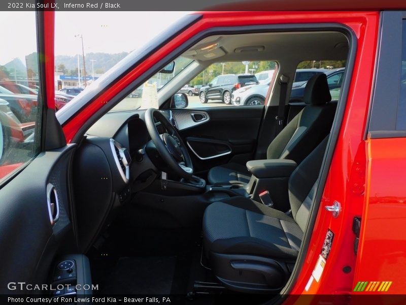 Inferno Red / Black 2022 Kia Soul LX