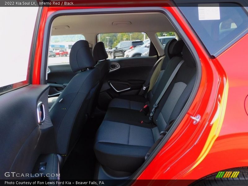 Inferno Red / Black 2022 Kia Soul LX