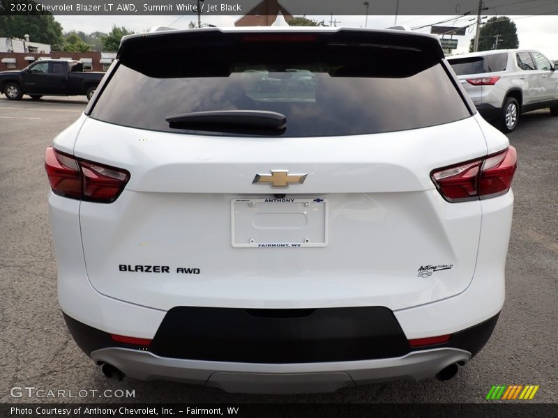 Summit White / Jet Black 2020 Chevrolet Blazer LT AWD