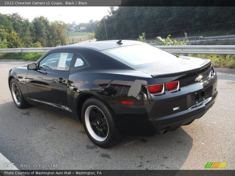 Black / Black 2013 Chevrolet Camaro LS Coupe