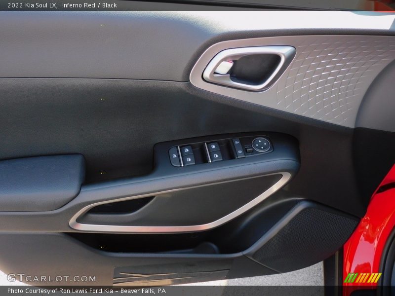 Inferno Red / Black 2022 Kia Soul LX