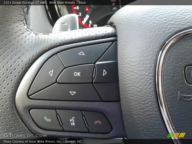 Billet Silver Metallic / Black 2021 Dodge Durango GT AWD