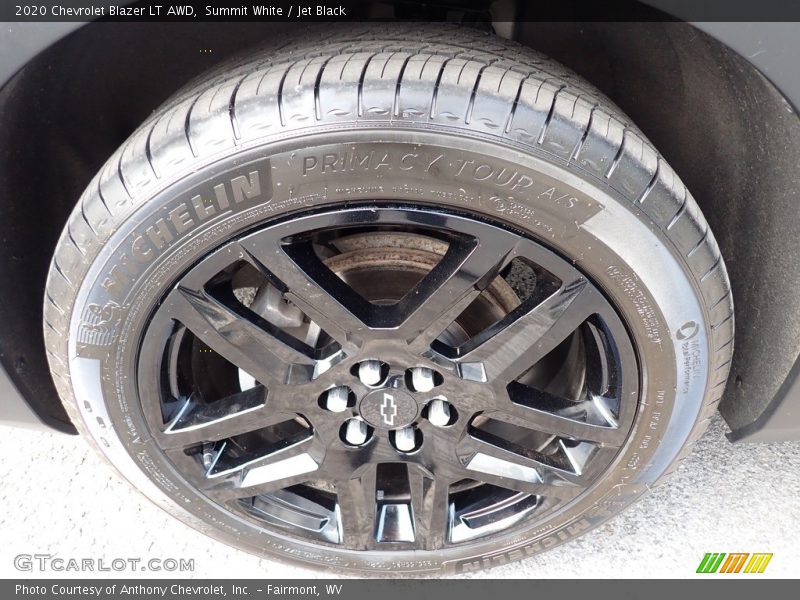 Summit White / Jet Black 2020 Chevrolet Blazer LT AWD