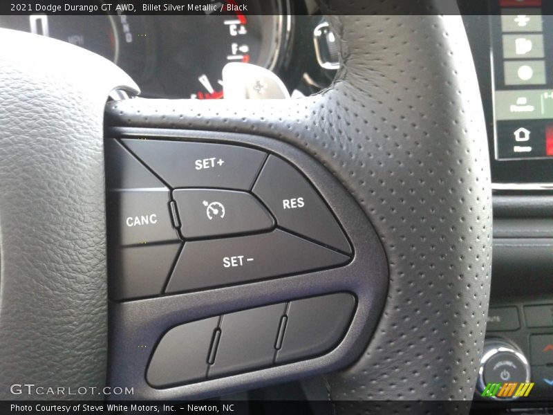 Billet Silver Metallic / Black 2021 Dodge Durango GT AWD