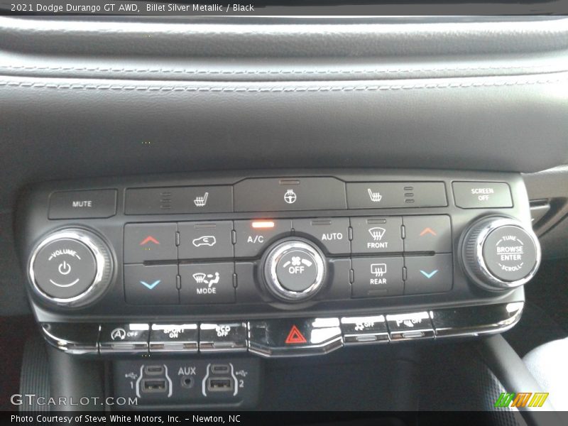 Billet Silver Metallic / Black 2021 Dodge Durango GT AWD