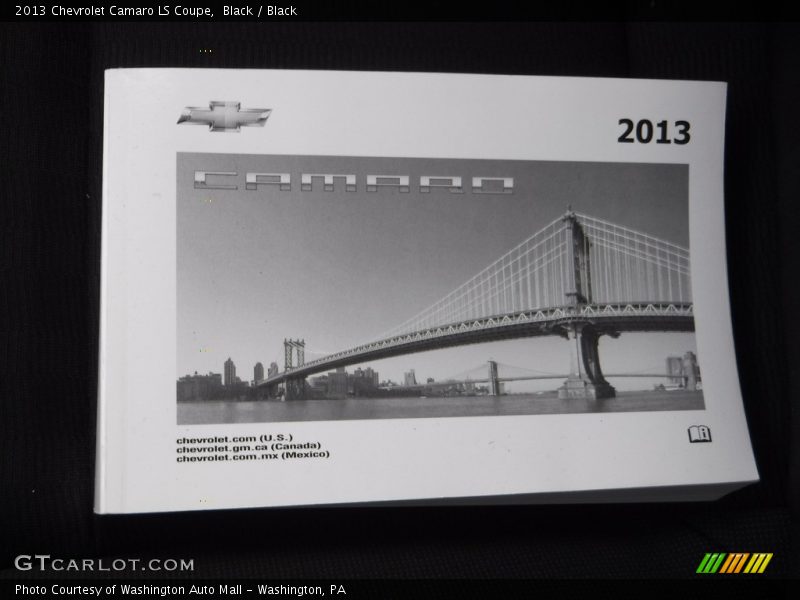 Black / Black 2013 Chevrolet Camaro LS Coupe