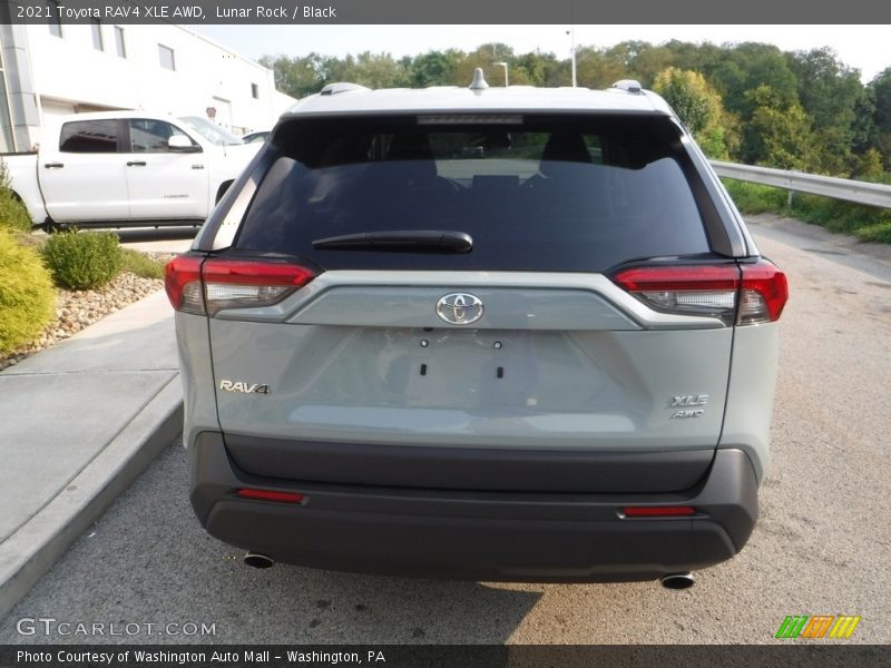 Lunar Rock / Black 2021 Toyota RAV4 XLE AWD