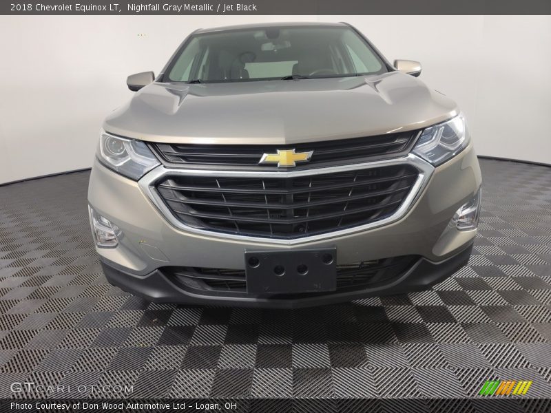 Nightfall Gray Metallic / Jet Black 2018 Chevrolet Equinox LT