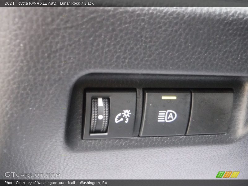 Lunar Rock / Black 2021 Toyota RAV4 XLE AWD