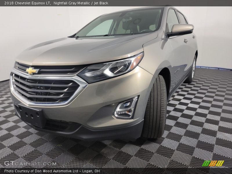 Nightfall Gray Metallic / Jet Black 2018 Chevrolet Equinox LT