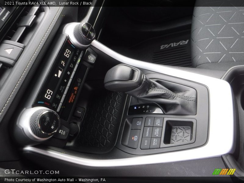 Lunar Rock / Black 2021 Toyota RAV4 XLE AWD