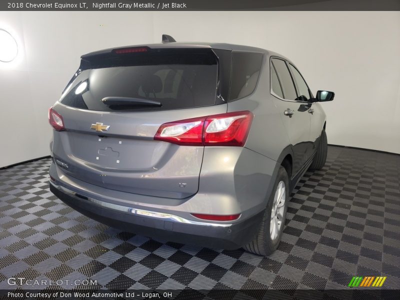 Nightfall Gray Metallic / Jet Black 2018 Chevrolet Equinox LT