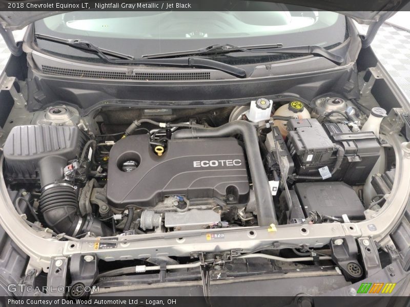 Nightfall Gray Metallic / Jet Black 2018 Chevrolet Equinox LT