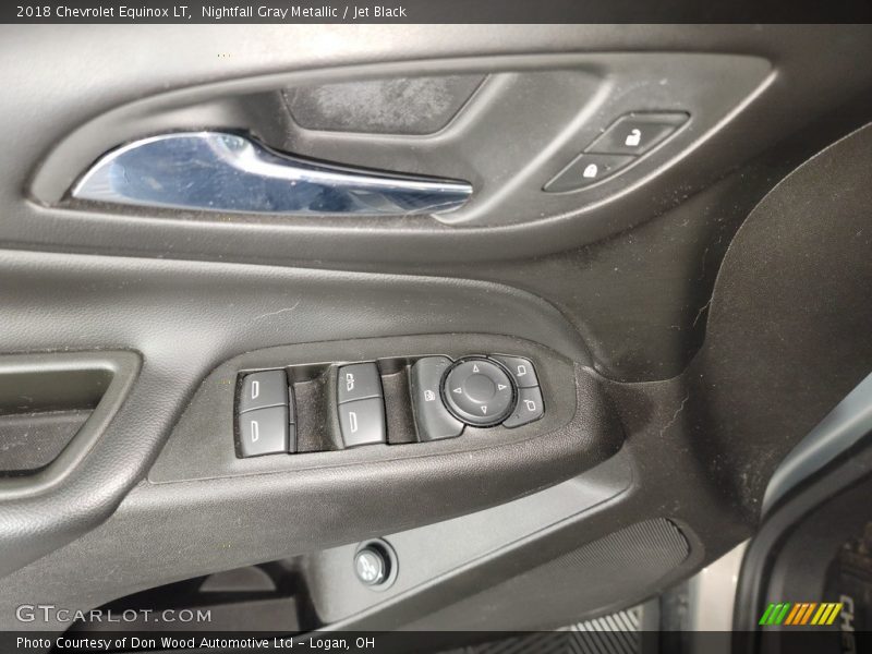 Nightfall Gray Metallic / Jet Black 2018 Chevrolet Equinox LT