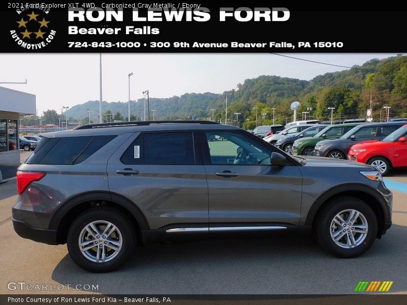 Carbonized Gray Metallic / Ebony 2021 Ford Explorer XLT 4WD