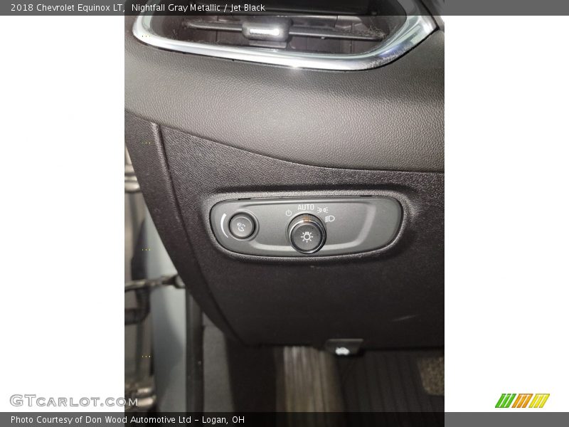 Nightfall Gray Metallic / Jet Black 2018 Chevrolet Equinox LT