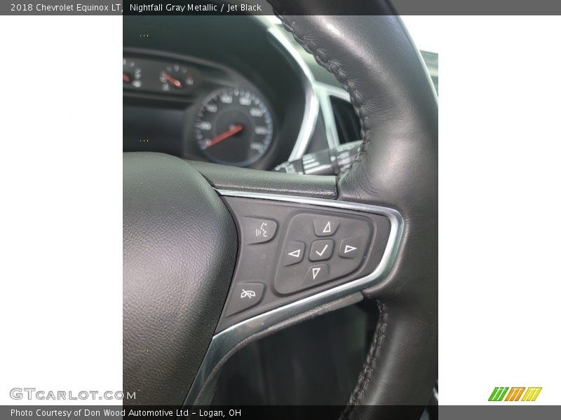 Nightfall Gray Metallic / Jet Black 2018 Chevrolet Equinox LT