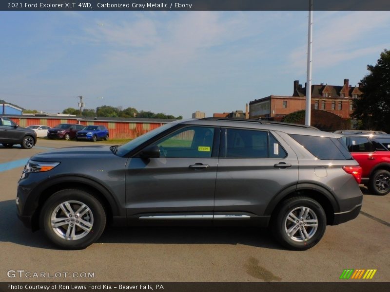 Carbonized Gray Metallic / Ebony 2021 Ford Explorer XLT 4WD