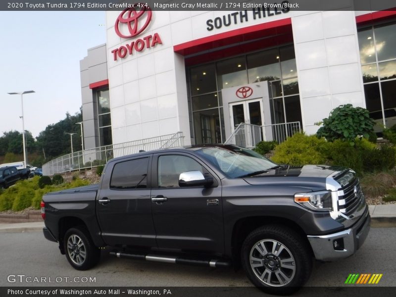 Magnetic Gray Metallic / 1794 Edition Brown/Black 2020 Toyota Tundra 1794 Edition CrewMax 4x4