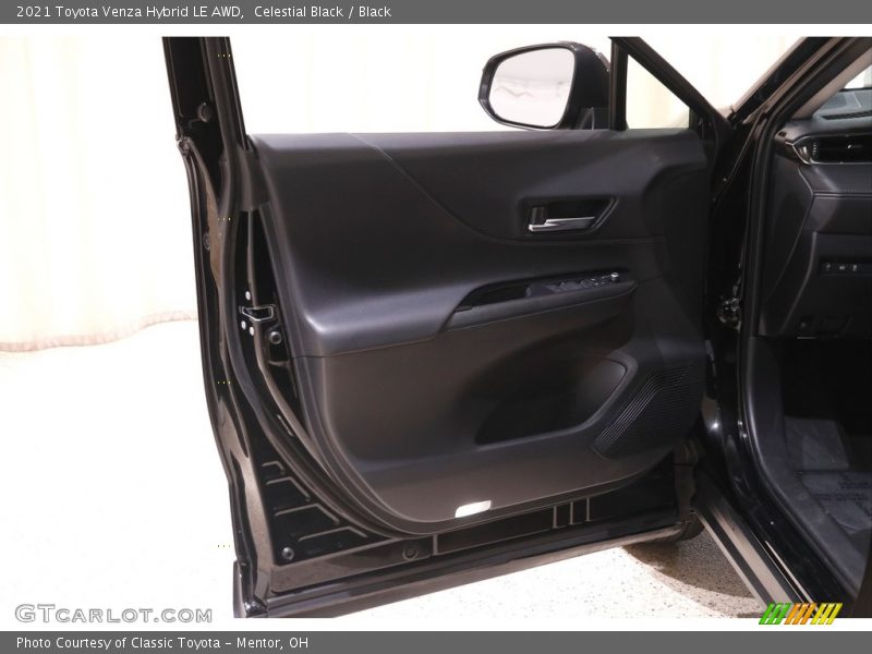 Celestial Black / Black 2021 Toyota Venza Hybrid LE AWD