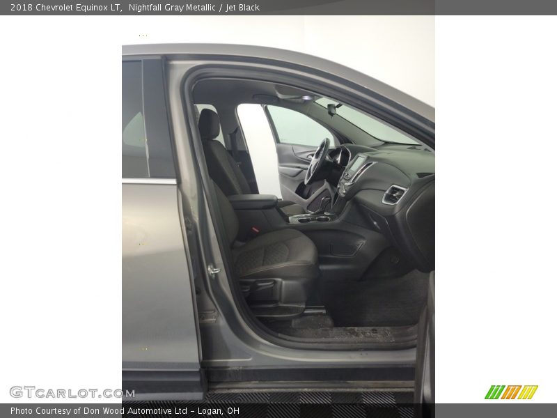 Nightfall Gray Metallic / Jet Black 2018 Chevrolet Equinox LT
