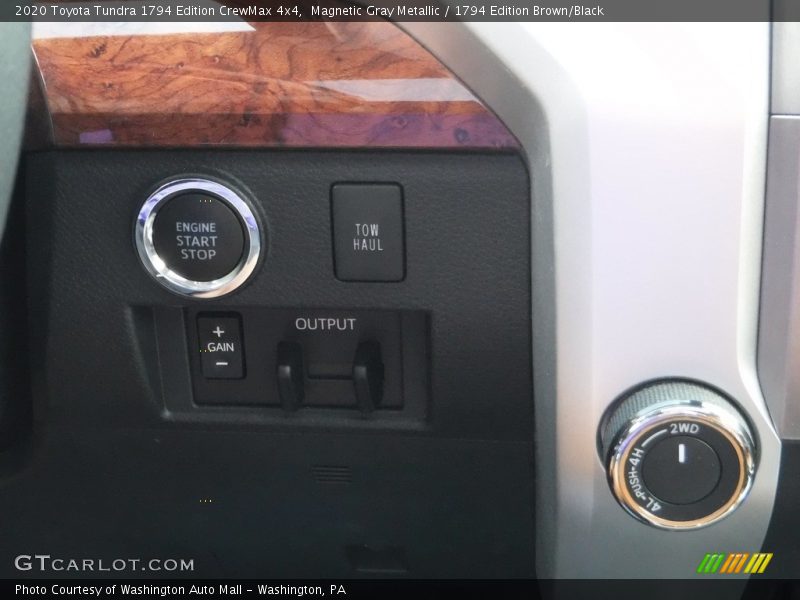 Magnetic Gray Metallic / 1794 Edition Brown/Black 2020 Toyota Tundra 1794 Edition CrewMax 4x4