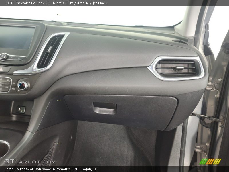 Nightfall Gray Metallic / Jet Black 2018 Chevrolet Equinox LT