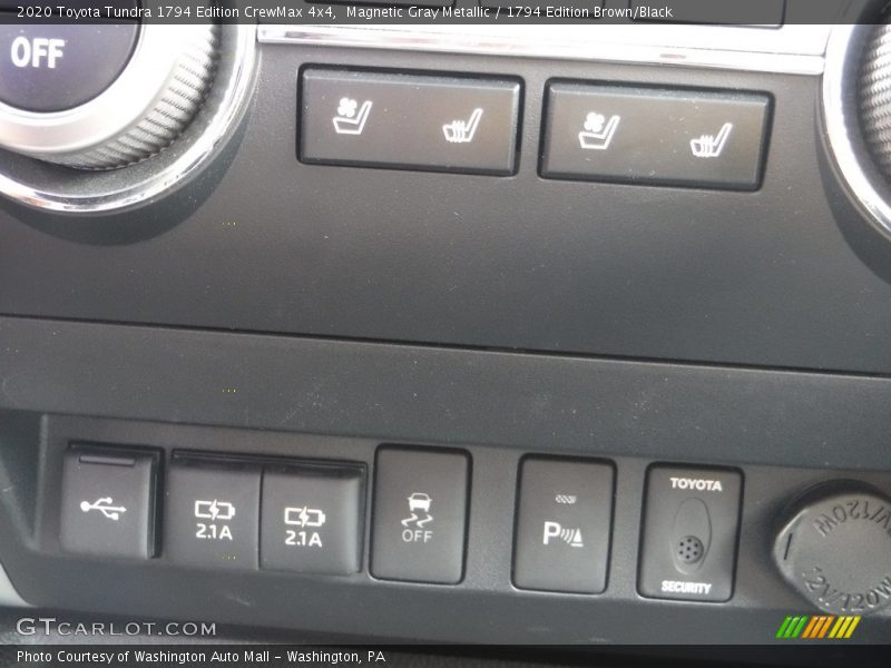 Magnetic Gray Metallic / 1794 Edition Brown/Black 2020 Toyota Tundra 1794 Edition CrewMax 4x4