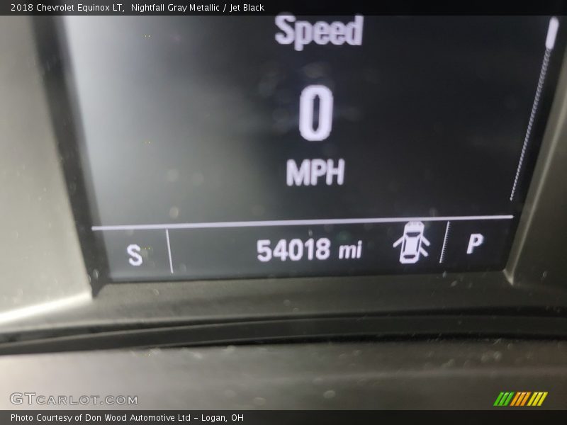Nightfall Gray Metallic / Jet Black 2018 Chevrolet Equinox LT
