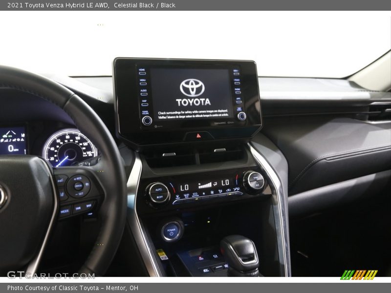 Celestial Black / Black 2021 Toyota Venza Hybrid LE AWD