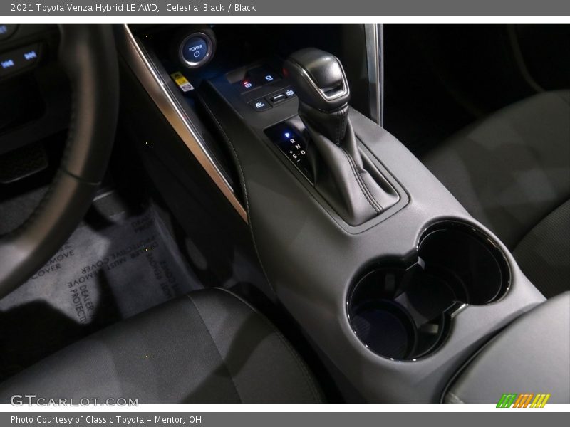 Celestial Black / Black 2021 Toyota Venza Hybrid LE AWD