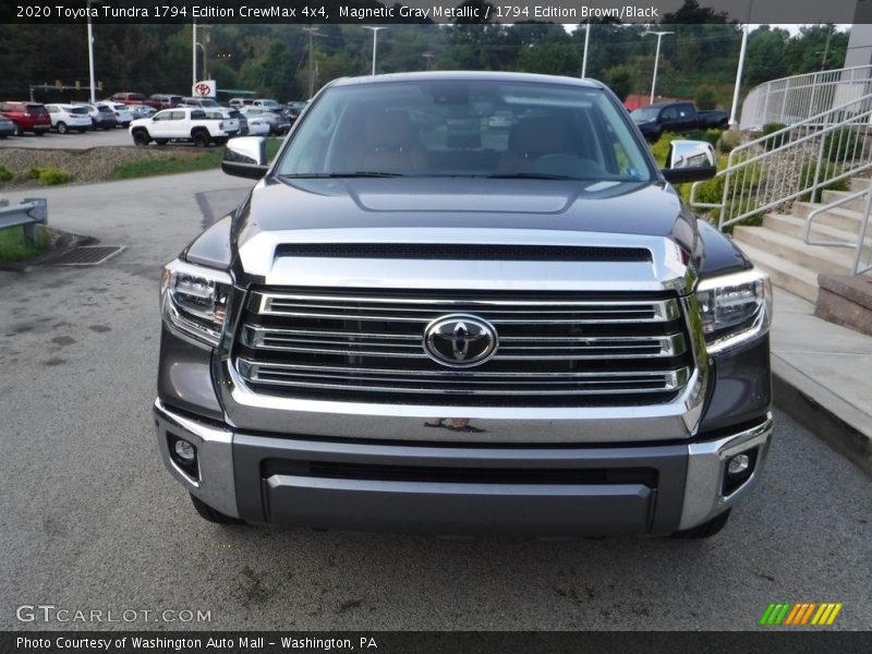 Magnetic Gray Metallic / 1794 Edition Brown/Black 2020 Toyota Tundra 1794 Edition CrewMax 4x4